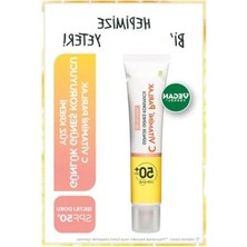 Die Grup C Vitamini Içeren Yüz Kremi - SPF50, Parlak Günlük Güneş Koruyucu