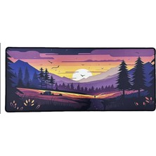 Onezero ZR912 70X30CM Günbatımı Desenli Mouse Pad