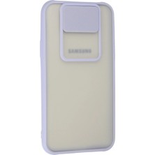 Renas Store Galaxy J7 Kılıf Palm Buzlu Kamera Sürgülü Silikon - Lila