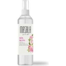 Masala Saf Gül Suyu 125 ML%100 Doğal Yağlı Hidrosol - Tonik Rose Floral Water Hydrosol Tonic