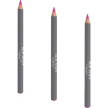 Uzun Süre Kalıcı Dağılma Yapmayan Nemlendirici Dudak Kalemi - Lipliner Pencil Gipsy Pink (3 Paketi)