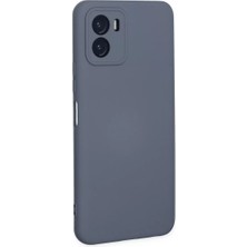 Renas Store Y15S Kılıf Nano Içi Kadife Silikon - Gri