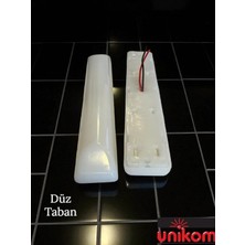 Unıkom 10'lu Paket 20CM,DÜZ Taban, Gün Işığı 3000K, 12V, LED Tente ve Pergola Aydınlatması