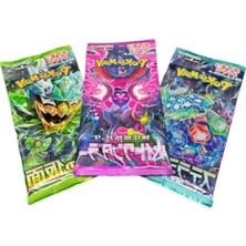 Die Grup Japon Pokemon Booster Paketleri, 3 Adet Rastgele Kart ile Koleksiyon Fırsatı