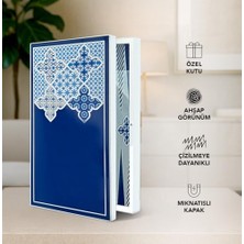 Blue Tavla, Çizilmez Zeminli, Mıknatıslı Mdf Kasa, 2 Kat Vernik Cilalı