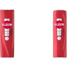 Elidor Brezilya Keratin Şampuan 400 ml ve Saç Kremi 350 ml Bakım Seti