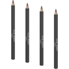 Uzun Süre Kalıcı Dağılma Yapmayan Nemlendirici Dudak Kalemi - Lipliner Pencil 02 Dirty Nude (4 Paketi)