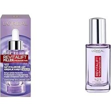Revitalift Filler%1.5 Saf Hyaluronik Asit Kırışıklık Karşıtı Serum (30 Ml) + Revitalift Filler Aydınlatıcı Göz Serumu (20 Ml)