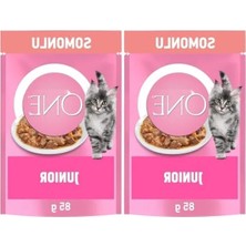 Die Grup Somonlu Yaş Kedi Maması 85 Gram, 2'li Paket (Yavru Kediler Için)