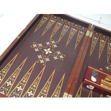 Staroyun STAROYUN1020371 24,5 x 48 x 6 cm Big Platinum Backgammon
