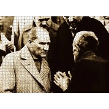 Die Grup Atatürk Temalı 1000 Parça Mdf Yapboz, Eğlenceli Oyun