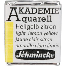 Akademie Aquarell Yarım Tablet Sulu Boya 222 Light Lemon Yellow