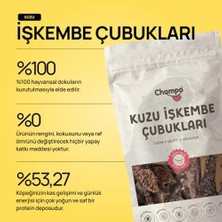 Tech Butiq Chompo Kuzu Işkembe Çubukları 100% Doğal Katkısız Köpek Ödül Maması 100 gr