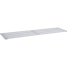 Banyo Krom Duş Rafı Krom Renk 30X105X400 mm Beyaz Tek Ebat BA3005 043 Cr