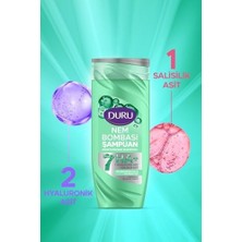 Nem Bombası Şampuan, 7 Hyaluronik Asit ve Seramid, Tüm Saçlar ve Yağlı Saçlar Için Nemlendirici Şampuan, 400 Ml, 2'li Set