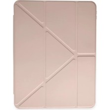 Renas Store Ipad 11 (2021) Kılıf Kalemlikli Hugo Tablet Kılıfı - Gold