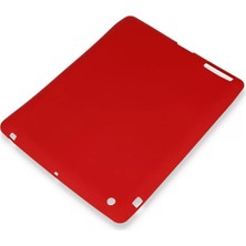 Renas Store Ipad 4 9.7 Kılıf Evo Tablet Silikon - Kırmızı