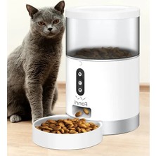 Die Grup Otomatik Wifi Kontrollü Kedi Köpek Mama Kabı 4lt