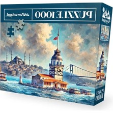 Die Grup Kız Kulesi Temalı 1000 Parça Puzzle