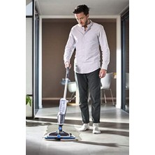 Spinwave Cordless | Kablosuz Sert Zemin Silme Makinesi| Döner Pedli Spreyleme Özellikli Şarjlı Mop | 2240N 2240N Spinwave Cordless, Sert Zeminler Için Şarjlı Mop, 18V
