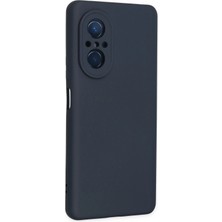 Renas Store Nova 9 Se Kılıf Nano Içi Kadife Silikon - Lacivert