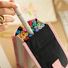 Die Grup 24’lü Çift Uçlu Alkol Bazlı Marker Kalem Seti - Brush + Chisel