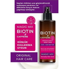 Magıc Mıx Biotin ve Kafein Içeren Saç Kökü Güçlendirici Hızlı Uzamaya Yardımcı Tonik 110 ml