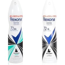 Rexona Kadın Deodorant Seti (Invisible Fresh + Invisible Beyaz, 2X150ML)