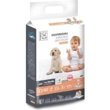 Die Grup Yüksek Emicilik Özelliğine Sahip Köpek Çiş Eğitim Pedi, 60X60 Cm, 10'lu Paket