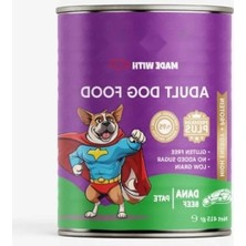 Die Grup Yetişkin Köpekler Için Dana Etli Besleyici Konserve Mama - 400 Gram