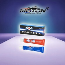 Moton 404 Plastik Çelik Ikili Hızlı Yapıştırıcı 16 gr Şeffaf