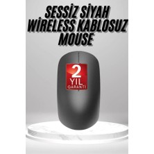 Renas Store Siyah Kablosuz Mouse Wireless Mouse Tasarım