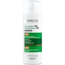 Dercos 2’si 1 Arada Kepek Karşıtı ve Nemlendirici Şampuan 390 ml