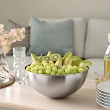 Blanda Boş Servis Tabağı, 28 Cm, Paslanmaz Çelik