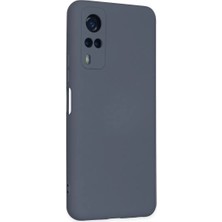 Renas Store Y53S Kılıf Nano Içi Kadife Silikon - Gri