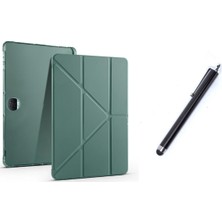 - Honor ile Uyumlu Pad 9 2024 12.1 Inç Kalem Bölmeli Standlı Kılıf + Ekran Koruyucu + Dokunmatik Kalem - Çok Renkli 1