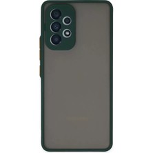Renas Store Galaxy A73 5g Kılıf Montreal Silikon Kapak - Yeşil