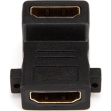 4682 HDMI Dirsek Adaptörü Dişi Dişi L Çevirici 90 Derece Dönüştürücü