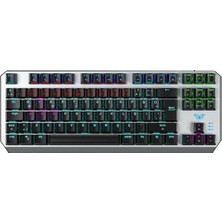Aula F2067 Tkl Rgb Makrolu Mekanik Kablolu Oyuncu Klavyesi