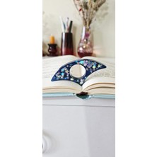 El Yapımı Reçine Başparmak Kitap Okuma Yüzüğü, Kitap Tutucu, Bookmark