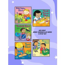 Minik Yardımcılar Serisi-Bitki Bakım Günü-Yemek Pişirme Günü-Temizlik Günü-Tamir Günü-Alışveriş Günü-5'li Set