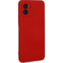 Renas Store Y15S Kılıf Nano Içi Kadife Silikon - Kırmızı