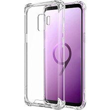 Galaxy S9 Şeffaf Airbag Antishock Silikon Kılıf