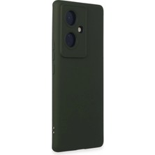 Renas Store V29 Lite Kılıf Nano Içi Kadife Silikon - Koyu Yeşil
