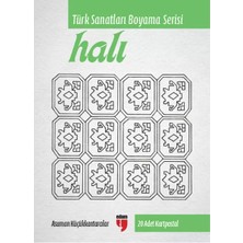 Renas Store Halı - Türk Sanatları Boyama Serisi (20 Adet Kartpostal)