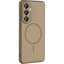 - ile Uyumlu Galaxy S26 Plus Için M-Safe Şarj Özellikli Elde Kaymaz Soft Renkli Kılıf - Siyah