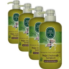 Doğal Zeytinyağlı Şampuan (600 Ml) (4 Paketi)