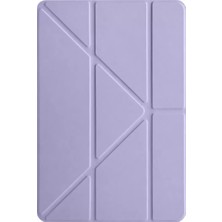 Renas Store Pad X9 11.5 Kılıf Kalemlikli Mars Tablet Kılıfı - Lila