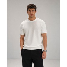 Classics Men Lookman Slim Fit Erkek Kısa Kol Triko Tişört  7696