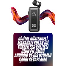 Renas Store Makaralı Bluetooth Kulaklık Telefon Uyumlu Makaralı Tf Kart Girişli Güç Göstergeli